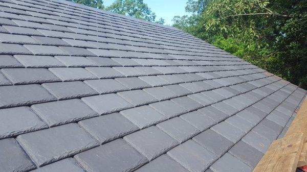 R.J. Talbot Roofing and Contracting, Certainteed Symphony Synthetic Slate in Westford, MA