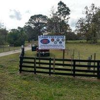 sign welcoming you to the camp