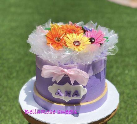 Bouquet cake