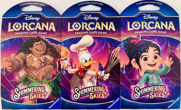 Disney Lorcana TCG: Shimmering Skies Booster Packs