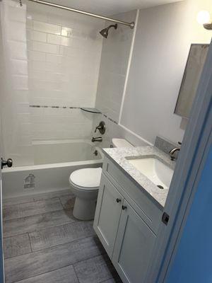 Bathroom renovation