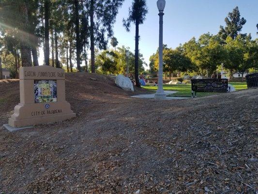 Sunnyslope Park sign.