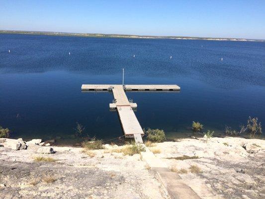 Scuba Cove at Amistad Lake in Del Rio, TX.