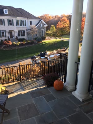 Dumpster that sat out in front of my house for 3 months full of trash