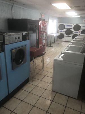 This place either needs new washer/driers or needs to shut down