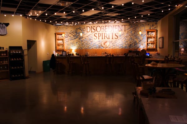 Tasting room and bar.