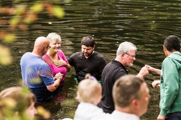 BBQ & Baptisms every summer