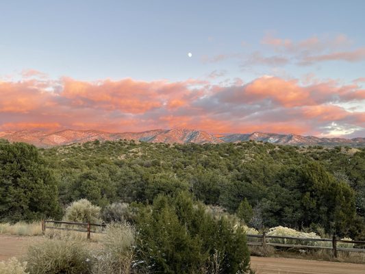 Patio view of the mountains