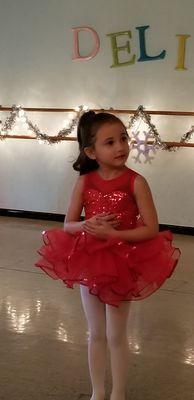 My Eowyn loving her dance school