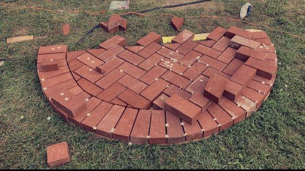 Roman Brick Staircase