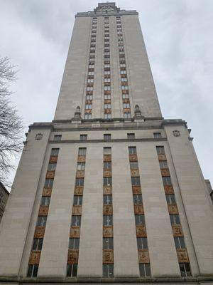 Hebrew, Greek and other alphabets on this iconic tower