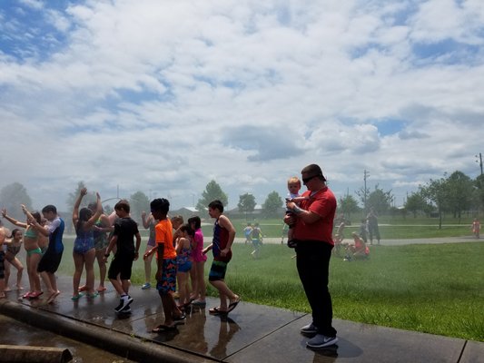 Splash day at the local community center