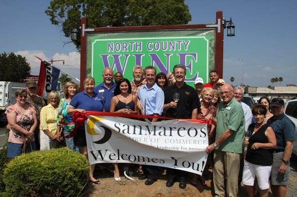 One year Ribbon Cutting with San Marcos Chamber of Commerce