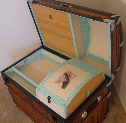 Restored Antique Trunk