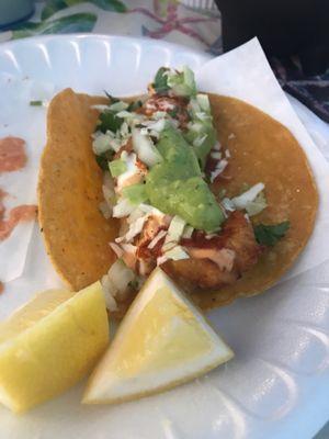 Shrimp taco