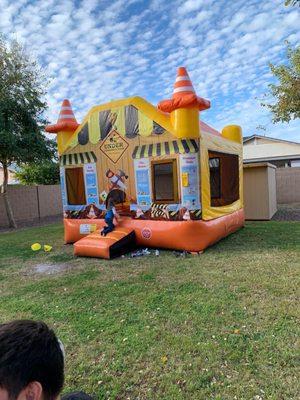 Construction Bounce House