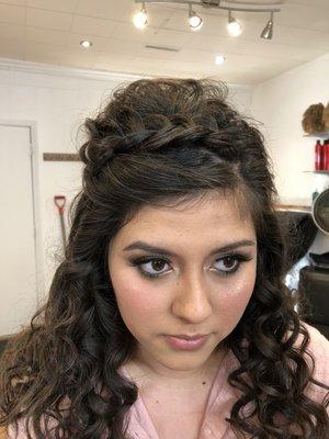 prom hair