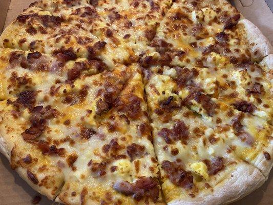 Bacon Breakfast Pizza