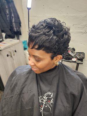 Home of the Pixie Cuts!  Book today..