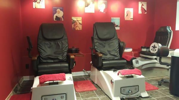 Private relaxing pedicures