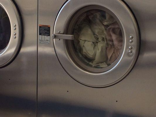 Washer in action