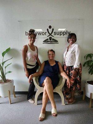 Client appreciation at the bodyworx supply store!