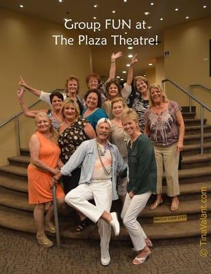 Groups love the Plaza Theatre!