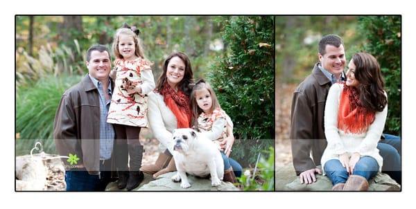 Family lifestyle portrait, fall, Milton GA