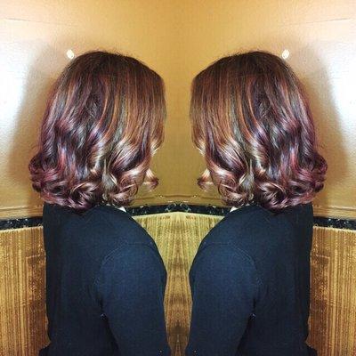 Hair done by Becca at Salon 218