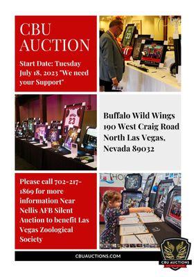 Silent Auction Fundraiser at Buffalo Wild Wings, Craig Road North Las Vegas