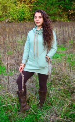 Hemp and Organic Cotton Women's Hoodie