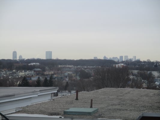 Boston from the roof top