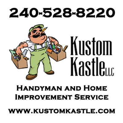 Kustom Kastle Handyman Logo