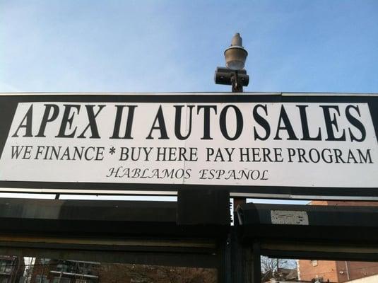 Apex Auto Dealers II Inc