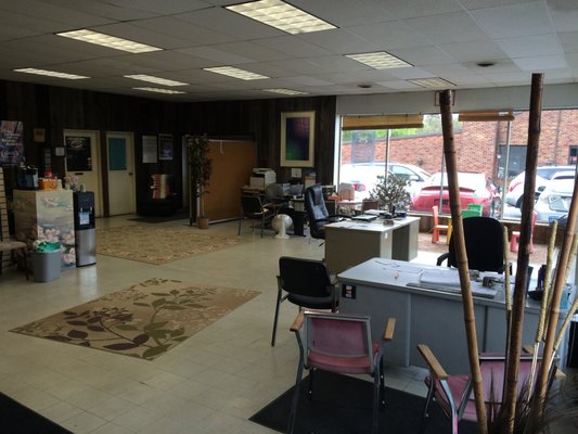 Showroom at Trostle Used Cars