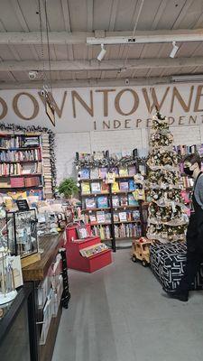 Inside the Bookstore during Festival of Lights season