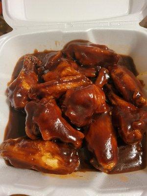 Honey teriyaki wings