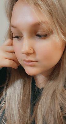 Nostril piercing