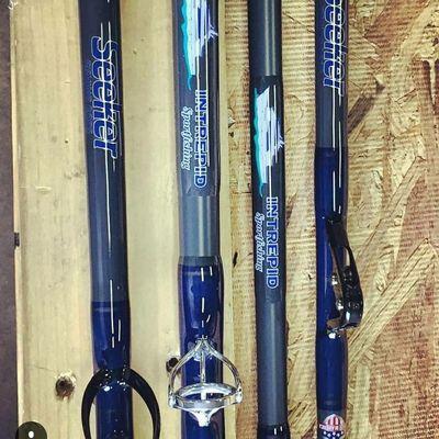 Boat rods for Intrepid Sportfishing