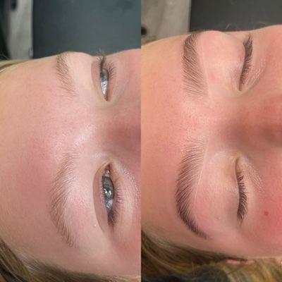 Brow design and tint