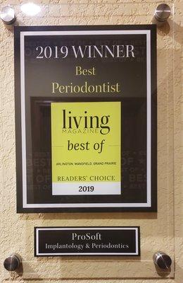 Best Periodontist 2019 Living Magazine