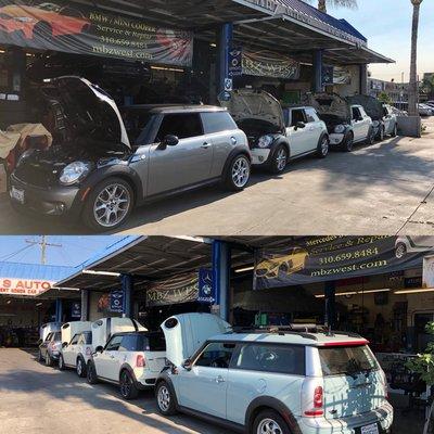 Mini Cooper service line! Which ones the cleanest cooper?