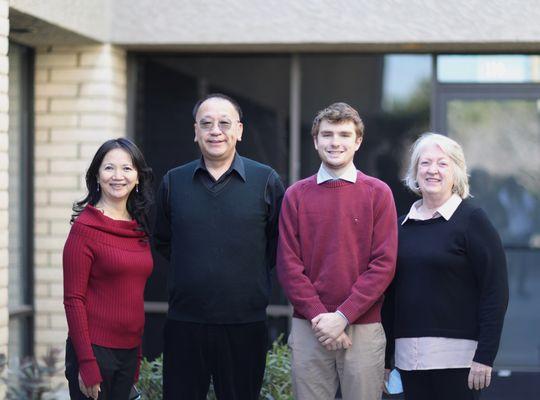 Such  Great Team! Dr. Qingsong Xiao Dr. Lin Yan, Aden Wedel and Sherri PerryAden