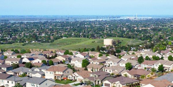 From above Antioch CA