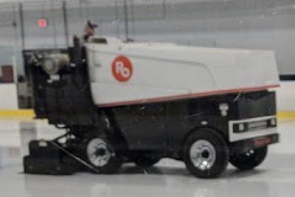 The Zamboni ice resurfacing machine