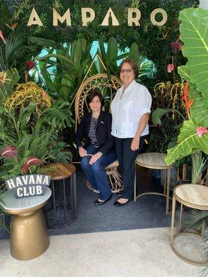 My Mom And I at The Amparo Experience Last Month