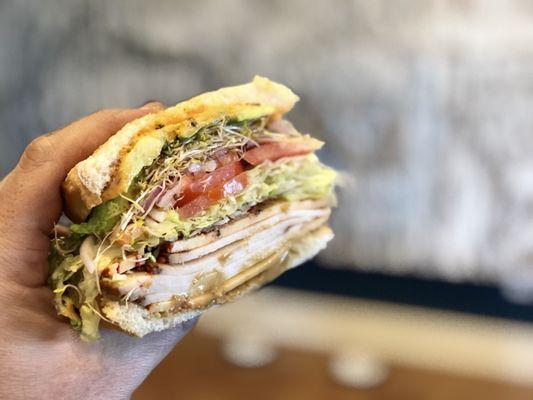 My new top pick for best sammich in San Diego- "The Jerk".