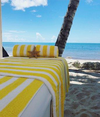 Spa al Mare offers the only beach massage in Key West.