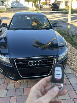 Audi smart key