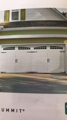 Carriage house doors